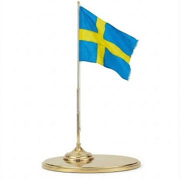 FLAGGAN flaggstång höjd 40 cm