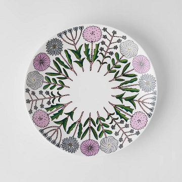 MAJ ROSA tallrik flat 22 cm utan bräm