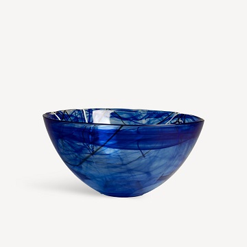 CONTRAST BLÅ skål diameter 35 cm