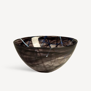 CONTRAST SVART skål diameter 35 cm