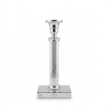 JUBILEUM ljusstake höjd 24 cm silverplaterad