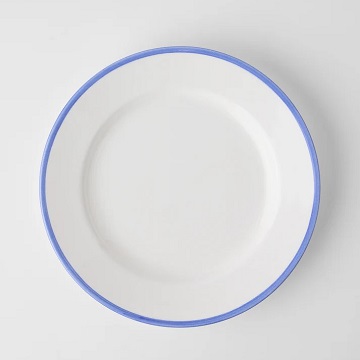 SOMMAR HAV tallrik flat 24 cm med bräm
