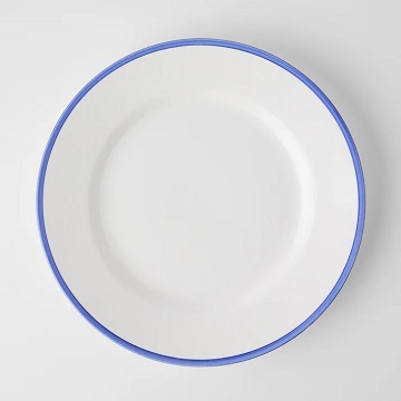 SOMMAR HAV tallrik flat 28 cm med bräm