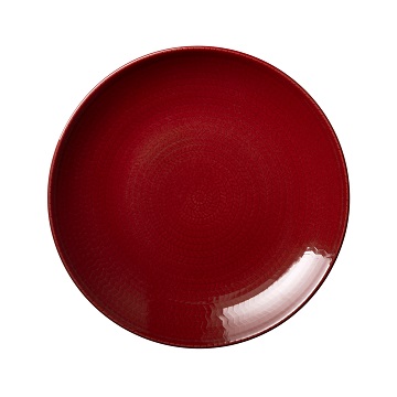 BLÅ ELD RÖD 6-pack tallrik flat 23 cm